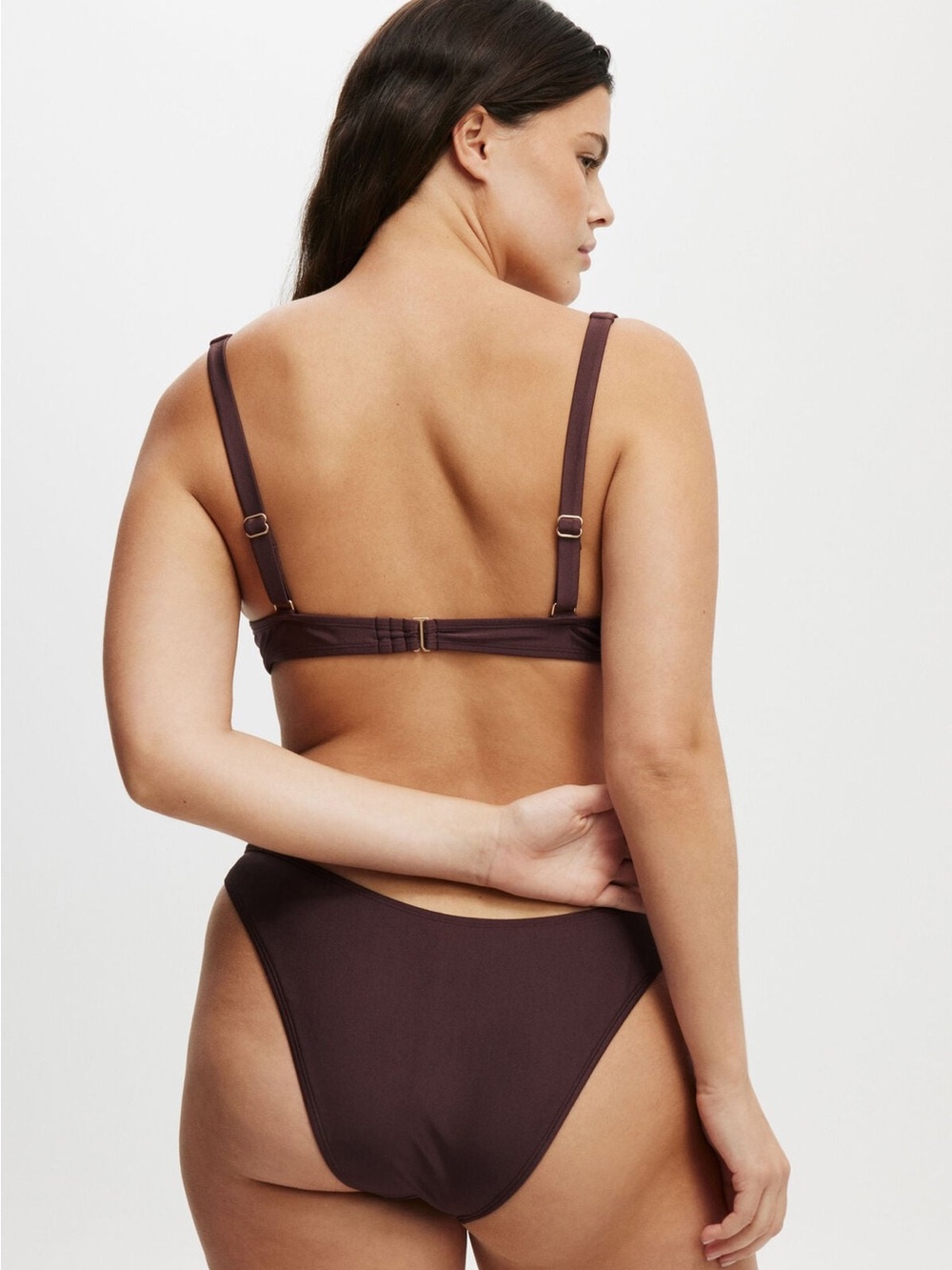 Cotton On Body Brown Bikini Set - Picture 3 of 4